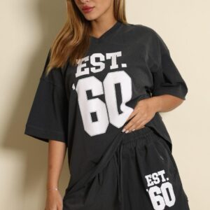 חליפת שרוול קצר 60 שחורה