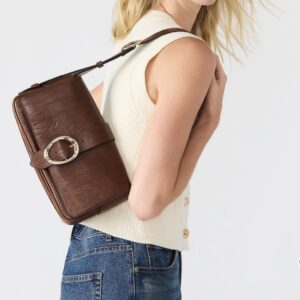 תיק יד לנשים BCELENA בחום זהב