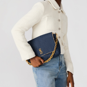 תיק כחול ג׳ינס STEVE MADDEN BAMORA