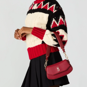 תיק צד לנשים BTAIGA באדום זהב