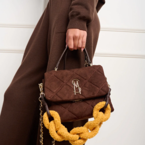 תיק צד לנשים BMIKKI-C בחום זהב