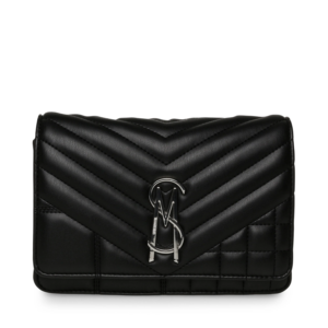 תיק צד לנשים BVOLER-Q בשחור כסוף