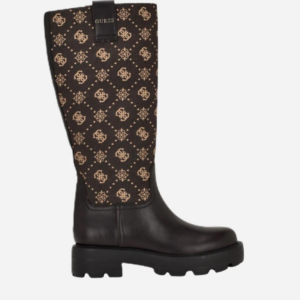 מגפיים גבוהות בשילוב טקסטורה GUESS