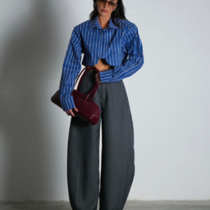 מכנסי דרוברי-אפור