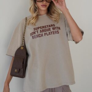 טי שרט superstar בז׳ ANTIGO