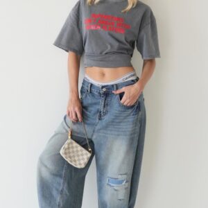 טי שירט superstar ווש אפור ANTIGO