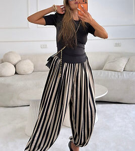 מכנסי בלון פרינט