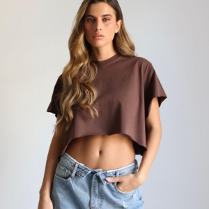 קרופ רוגבי גזור חום