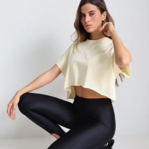 קרופ רוגבי גזור צהוב