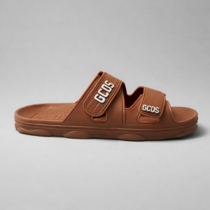 נעלי נשים GCDS WOMEN SLIDERS FLAT קאמל