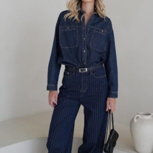 מכופתרת ג׳ינס LYRA ANTIGO 07483