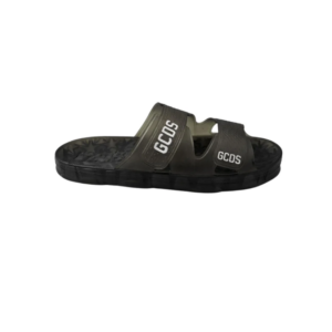 GCDS כפכף ירוק שקוף